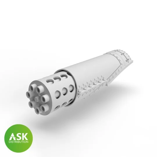 A-10 Thunderbolt II - GAU cannon head with cover for Great Wall Hob... A-10 Thunderbolt II - GAU cannon head with cover for Great Wall Hob...