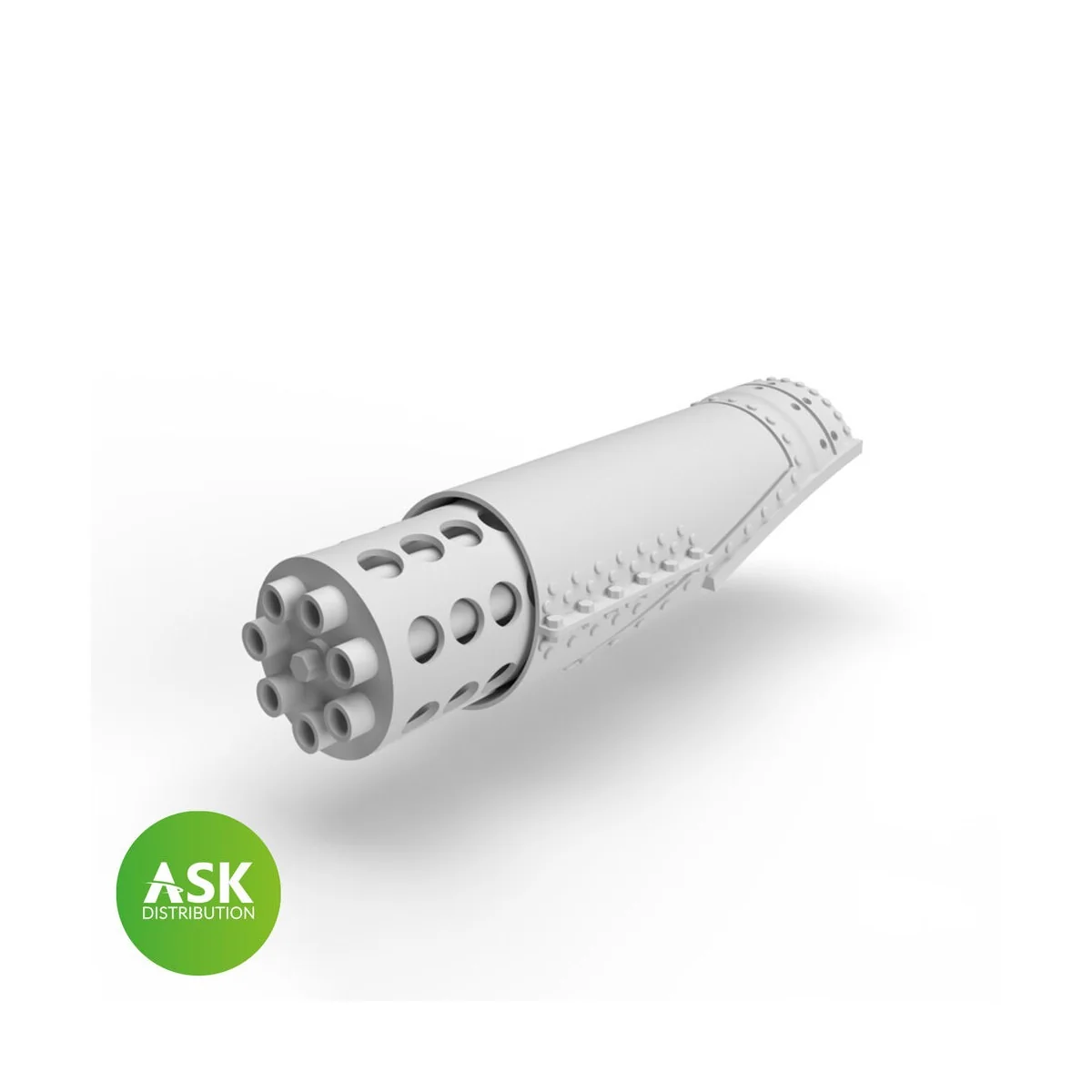 A-10 Thunderbolt II - GAU cannon head with cover for Great Wall Hob...