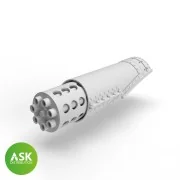 A-10 Thunderbolt II - GAU cannon head with cover for Great Wall Hob... A-10 Thunderbolt II - GAU cannon head with cover for Great Wall Hob...