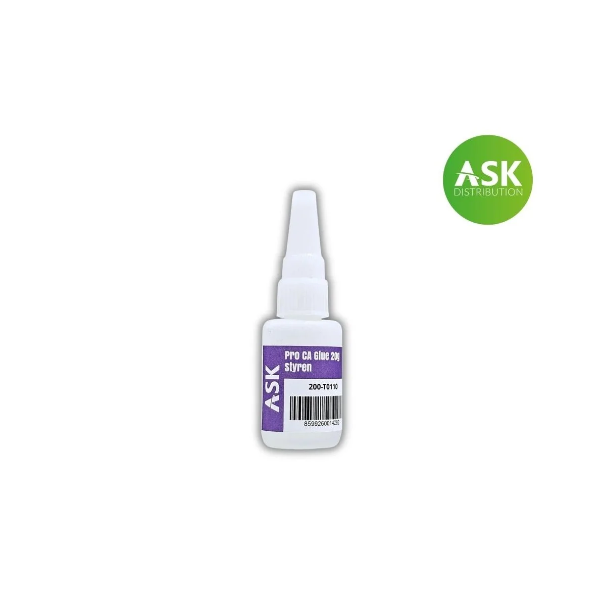 ASK Pro CA Glue Styren 20g - Art Scale Kit 200-T0110 ASK Pro CA Glue Styren 20g - Art Scale Kit 200-T0110
