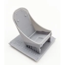 A-20J/K Havoc - Pilot seat, 3D print, without seat belts, 1/32 - Ar...