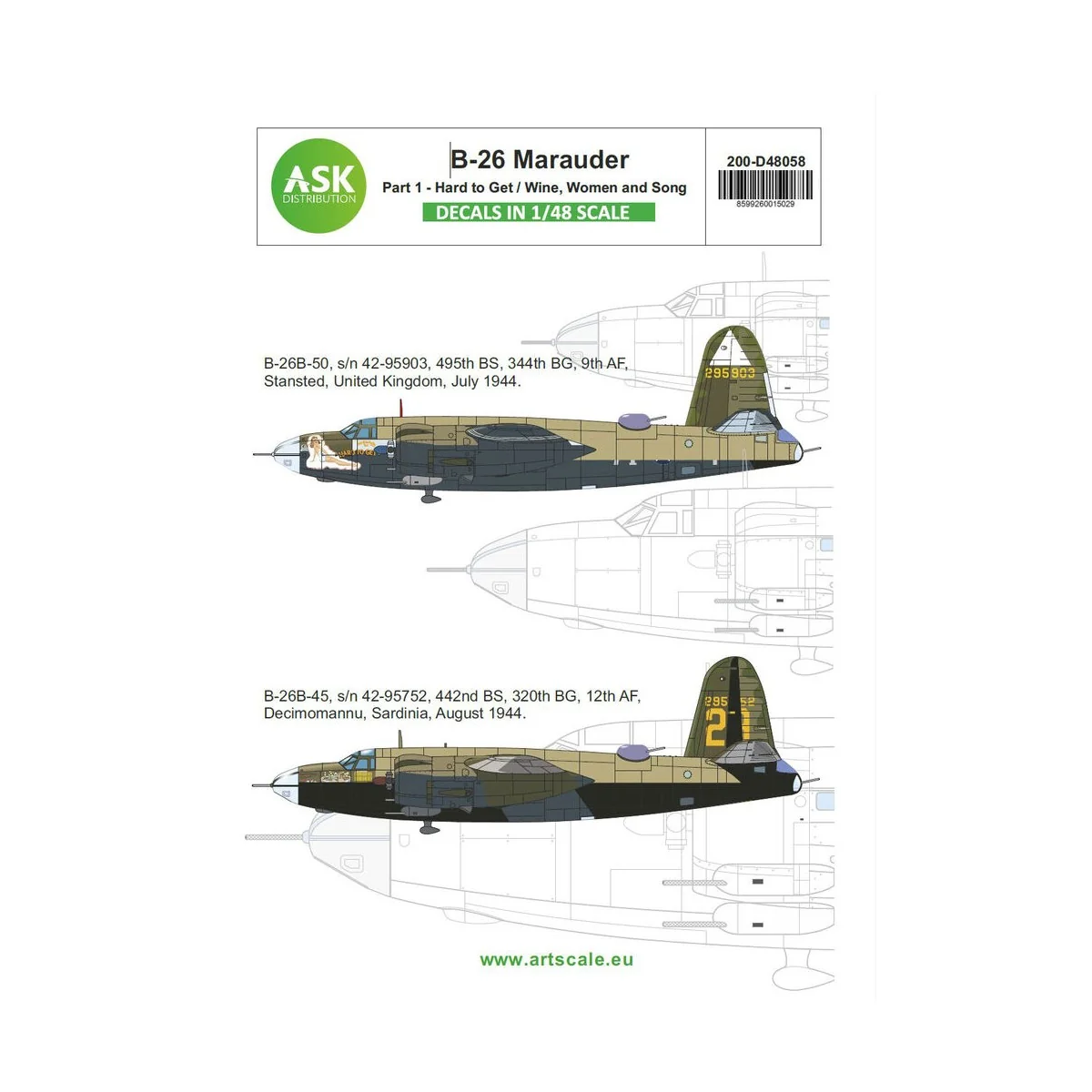 B-26B Marauder part 1 - Over Europe: Wine, Women and Song and Hard ...