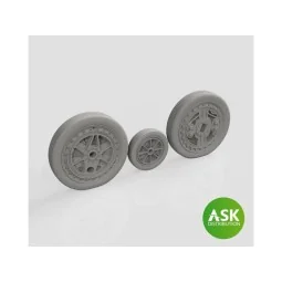 F-84F Wheels for Special Hobby, 1/72 - Art Scale Kit 200-A72023