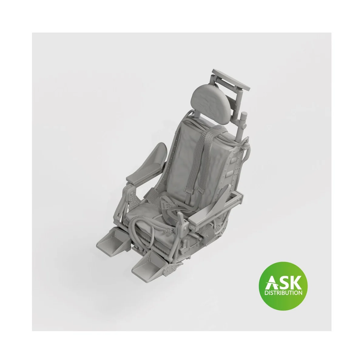 F-84F ejection seat with seat belts - 3D print for Special Hobby, 1...