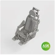 F-84F ejection seat with seat belts - 3D print for Special Hobby - ...