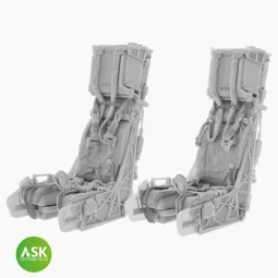 SJU-17 Ejection Seats for F/A-18F and EA-18G Growler - 2 pcs with s...