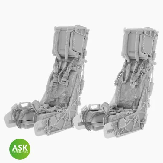 SJU-17 Ejection Seats for F/A-18F and EA-18G Growler - 2 pcs with s...
