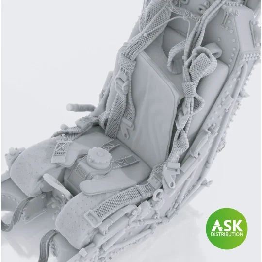 M.B.Type 9B Mk.3 Ejection Seat - with seat belts ASK 3D for Jaguar ...