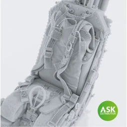 M.B.Type 9B Mk.2 Ejection Seat - with seat belts ASK 3D for Jaguar ...