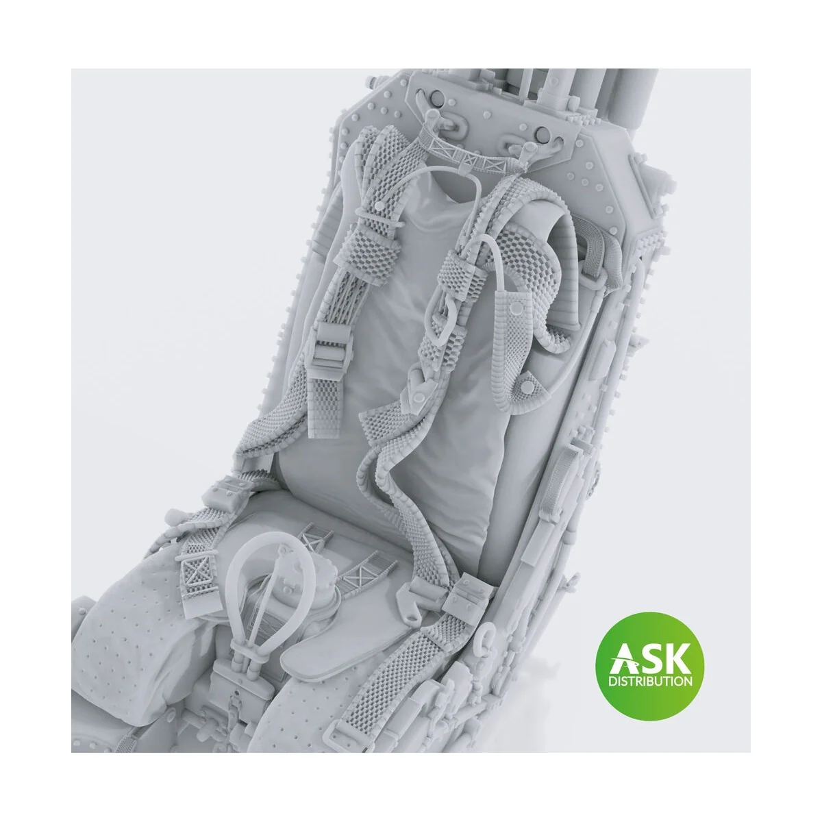 M.B.Type 9B Mk.2 Ejection Seat - with seat belts ASK 3D for Jaguar ...