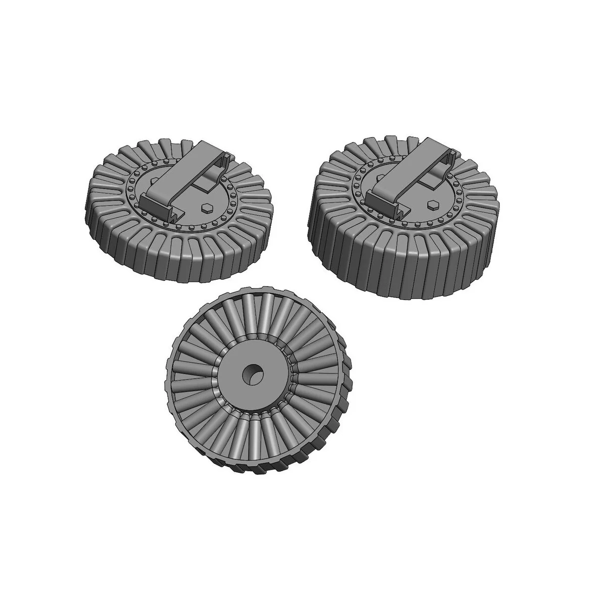 Lewis Magazines, two different types 5 + 5 pc., 1/32 - Art Scale Ki...