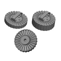 Lewis Mk.III - two types Ammo magazines 5 + 5 pc., 1/35 - Art Scale...