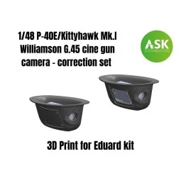 P-40E/Kittyhawk Mk.I Williamson G.45 cine gun camera - correction s...