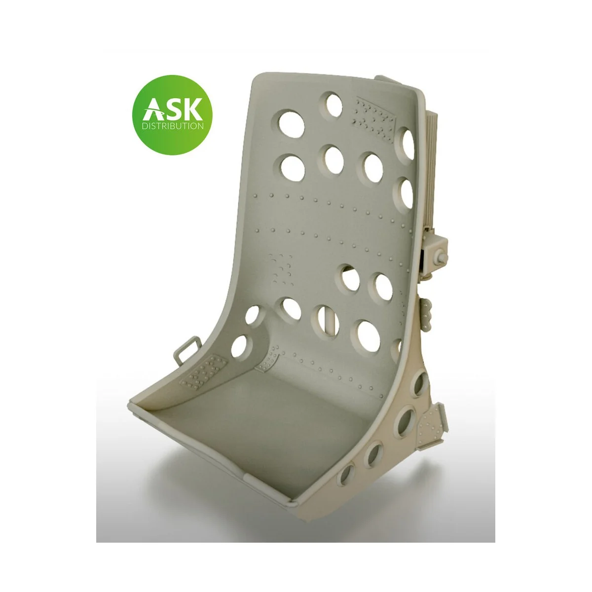 A6M Zero Seat Early with starting handle - ASK 3D Print, 1/48 - Art... A6M Zero Seat Early with starting handle - ASK 3D Print, 1/48 - Art...