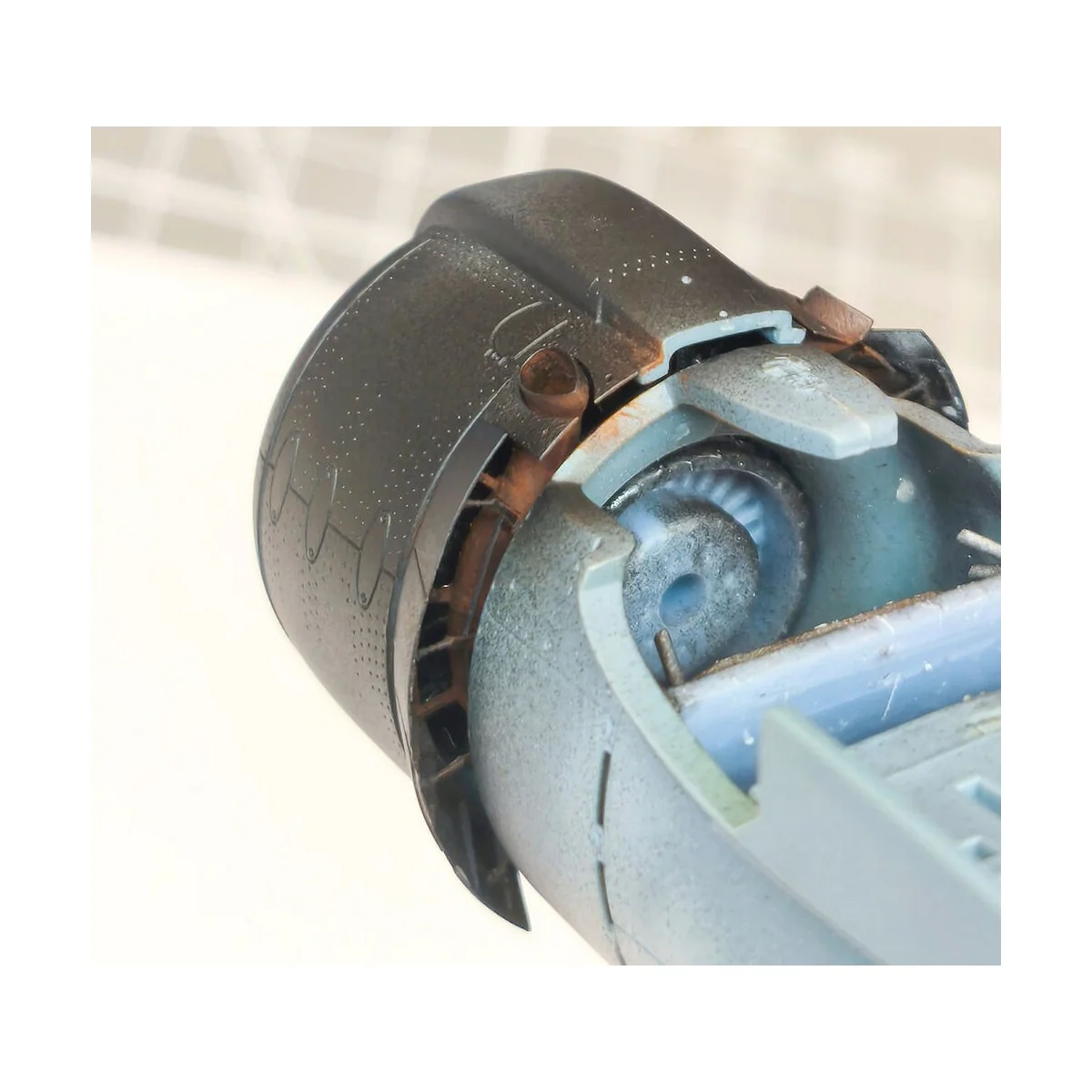 A6M2 Zero open engine cooling flaps with exhausts detail set - ASK ...