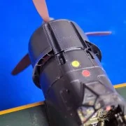 A6M2 Zero open engine cooling flaps with exhausts detail set - ASK ...