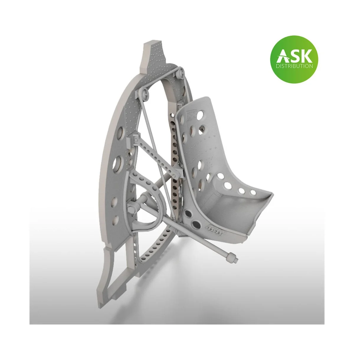 A6M Bulkhead with Seat in BOTTOM position - ASK 3D Print for Eduard...