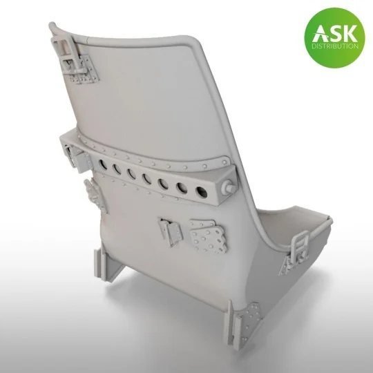 A5M Claude Seat Early without starting handle - ASK 3D Print, 1/48 ...