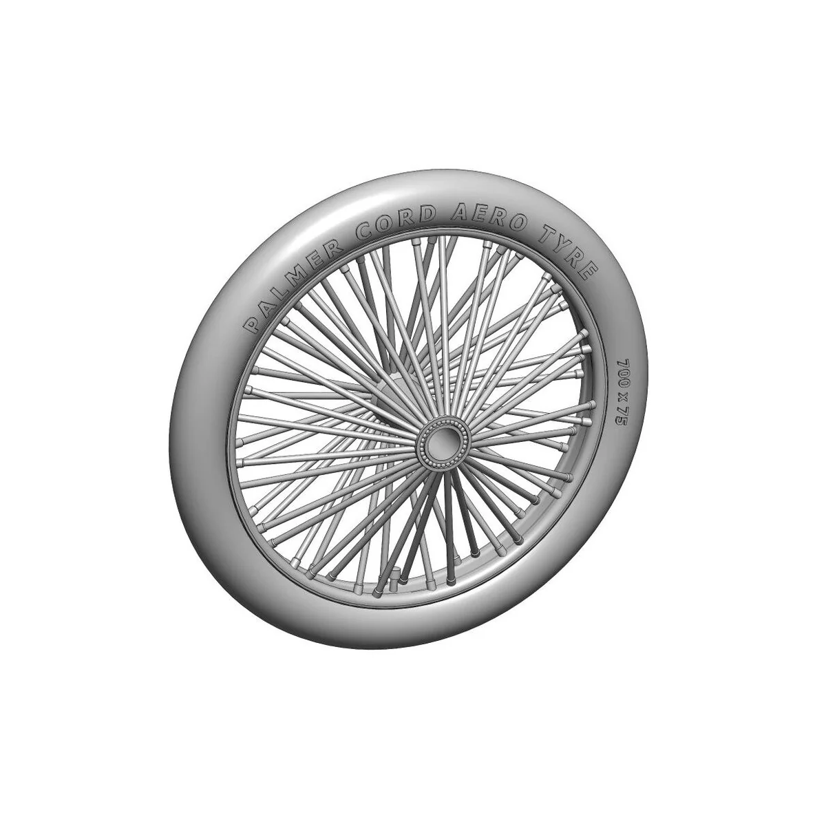 Palmer 700 x 85 spoked wheels, UK WWI, for Sopwith Camel, Sopwith P...