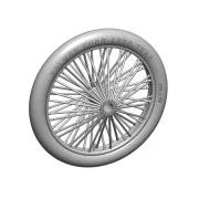 Palmer 700 x 85 spoked wheels, UK WWI, for Sopwith Camel, Sopwith P...