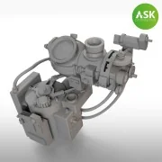 Norden M-9 Bombsight, 2 pcs. for US war airplanes WWII and after wa...