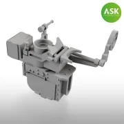 Gun Sight Type 98 - Japan WWII, 3 pc. in three different sight vari...