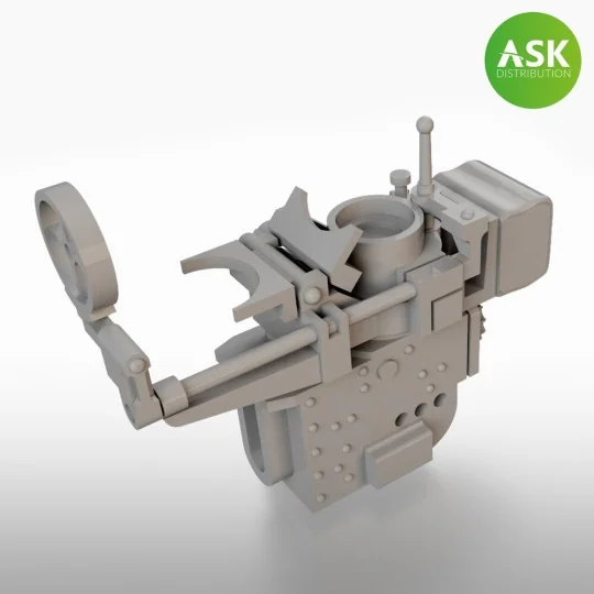 Gun Sight Type 98 - Japan WWII, 3 pc. in three different sight vari...