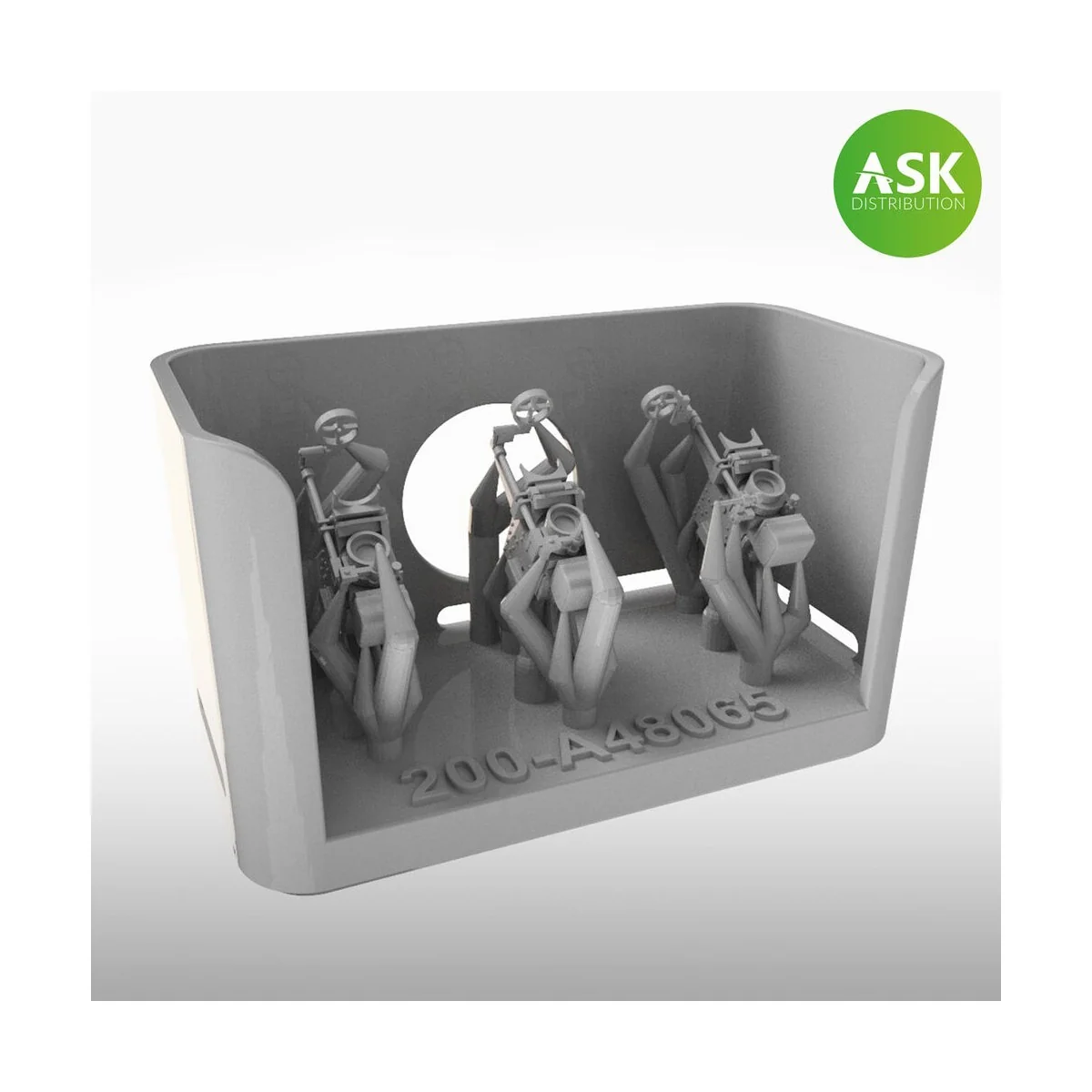 Gun Sight Type 98 - Japan WWII, 3 pc. in three different sight vari...