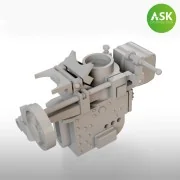 Gun Sight Type 98 - Japan WWII, 3 pc. in three different sight vari...