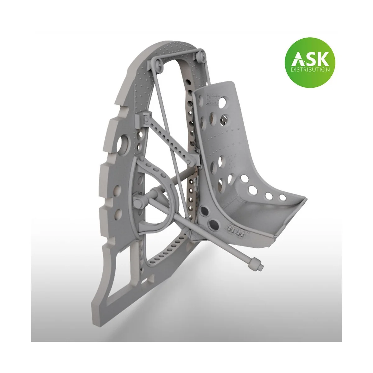 A6M Bulkhead with Seat in BOTTOM position - ASK 3D Print for Fine M... A6M Bulkhead with Seat in BOTTOM position - ASK 3D Print for Fine M...