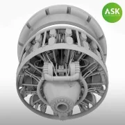 B-29 Superfortress - Wright R-3350-57, engine 1 pc. Catalog number ...