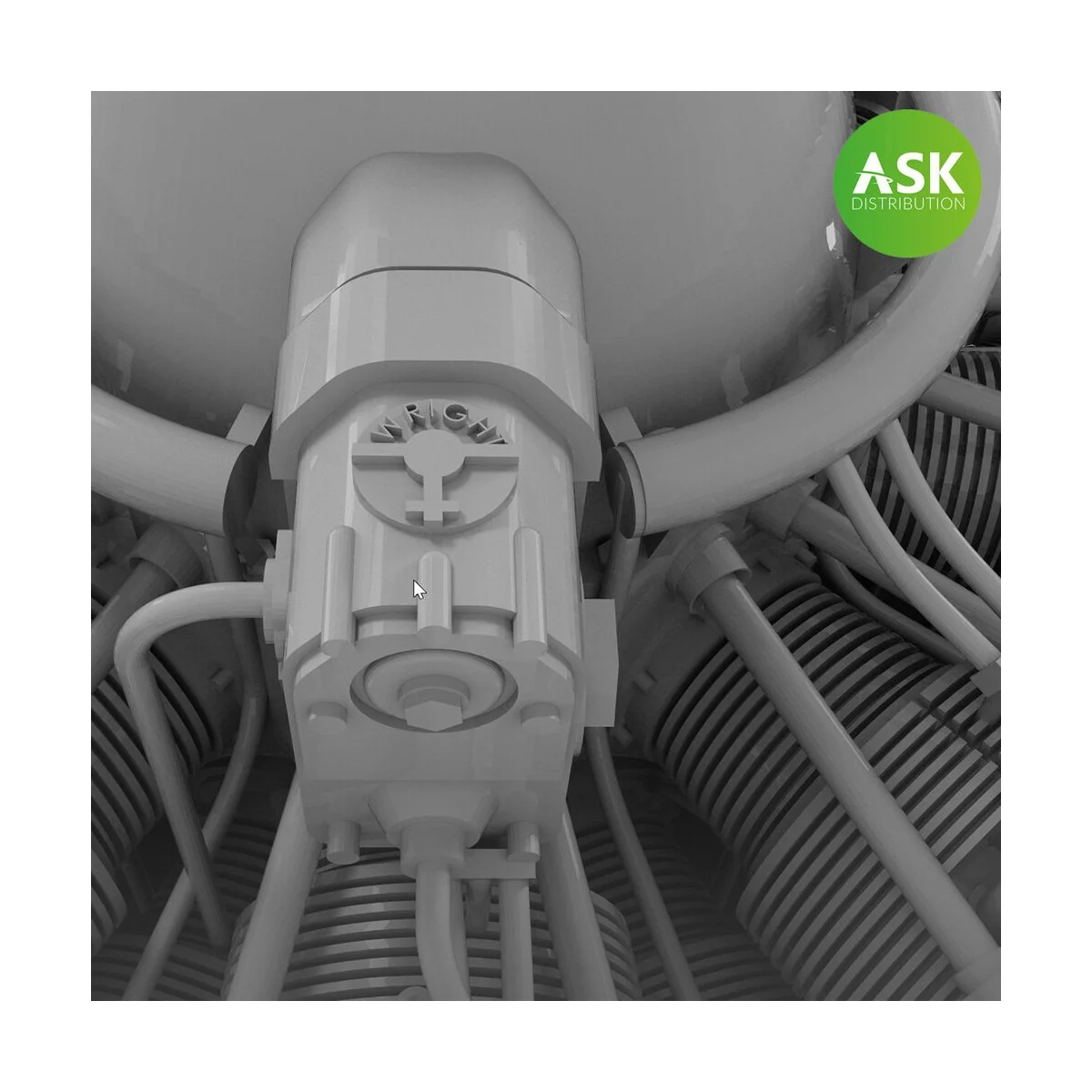 B-29 Superfortress - Wright R-3350-57, engine 1 pc. Catalog number ...