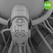 B-29 Superfortress - Wright R-3350-57, engine 1 pc. Catalog number ...