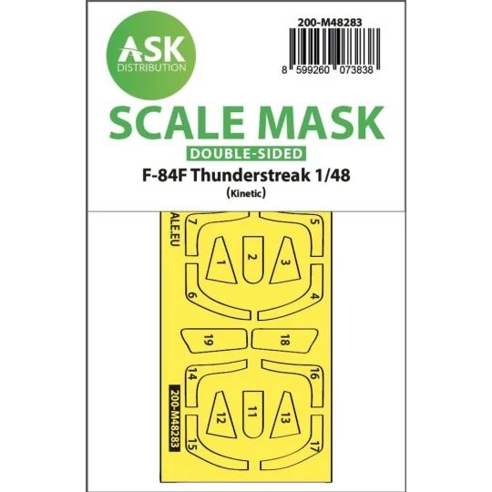 F-84F Thunderstreake double-sided express fit mask for Kinetic - Ar...