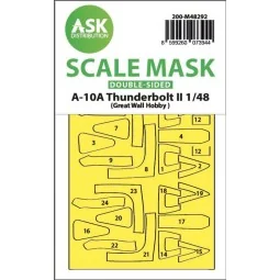 A-10A Thunderbolt II double-sided express fit mask for Great Wall H...