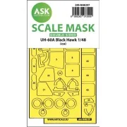 UH-60A Black Hawk double-sided express fit mask for ICM, 1/48 - Art...
