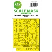 Lysander Mk.I / Mk.III double-sided express fit mask for Airfix - A...