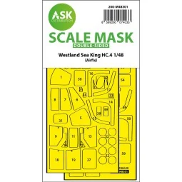 Westland Sea King HC.4 double-sided express fit mask for Airfix, 1/...