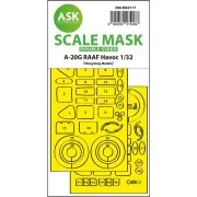 A-20G RAAF Havoc double-sided express fit mask for HK Models - Art ...