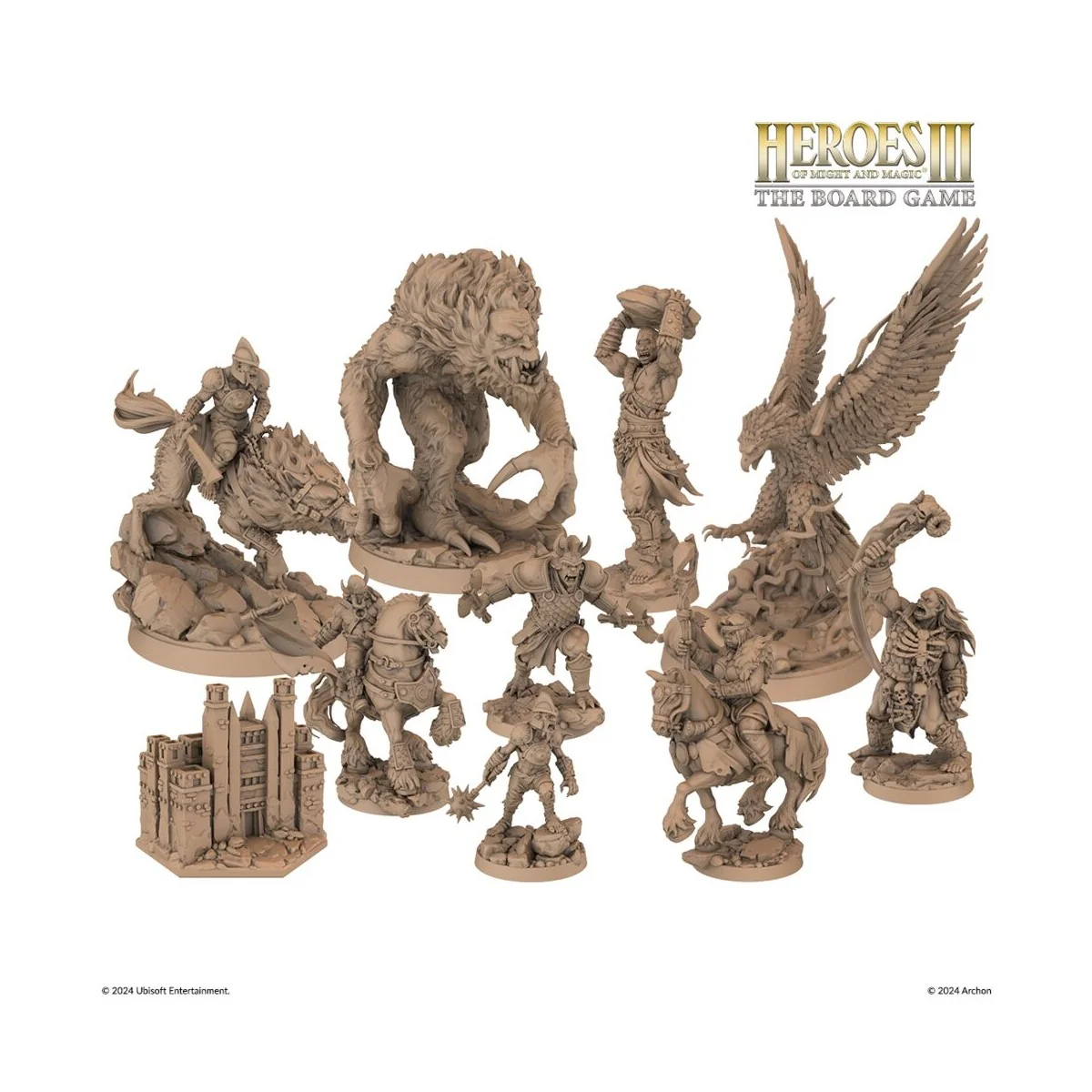 Heroes of Might and Magic III: The Board Game Stronghold Expansion ...