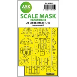 DB-7B Boston III double-sided express fit mask for HK Models - Art ...