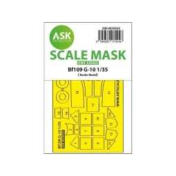 Messerschmitt Bf 109G-10 one-sided painting mask for Border Model, ...