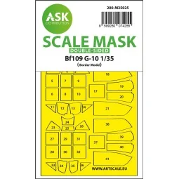 Messerschmitt Bf 109G-10 double-sided painting mask for Border Mode...