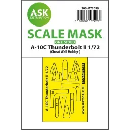 A-10C Thunderbolt II one-sided fit express mask for Great Wall Hobb...