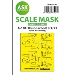 A-10C Thunderbolt II double-sided fit express mask for Great Wall H...