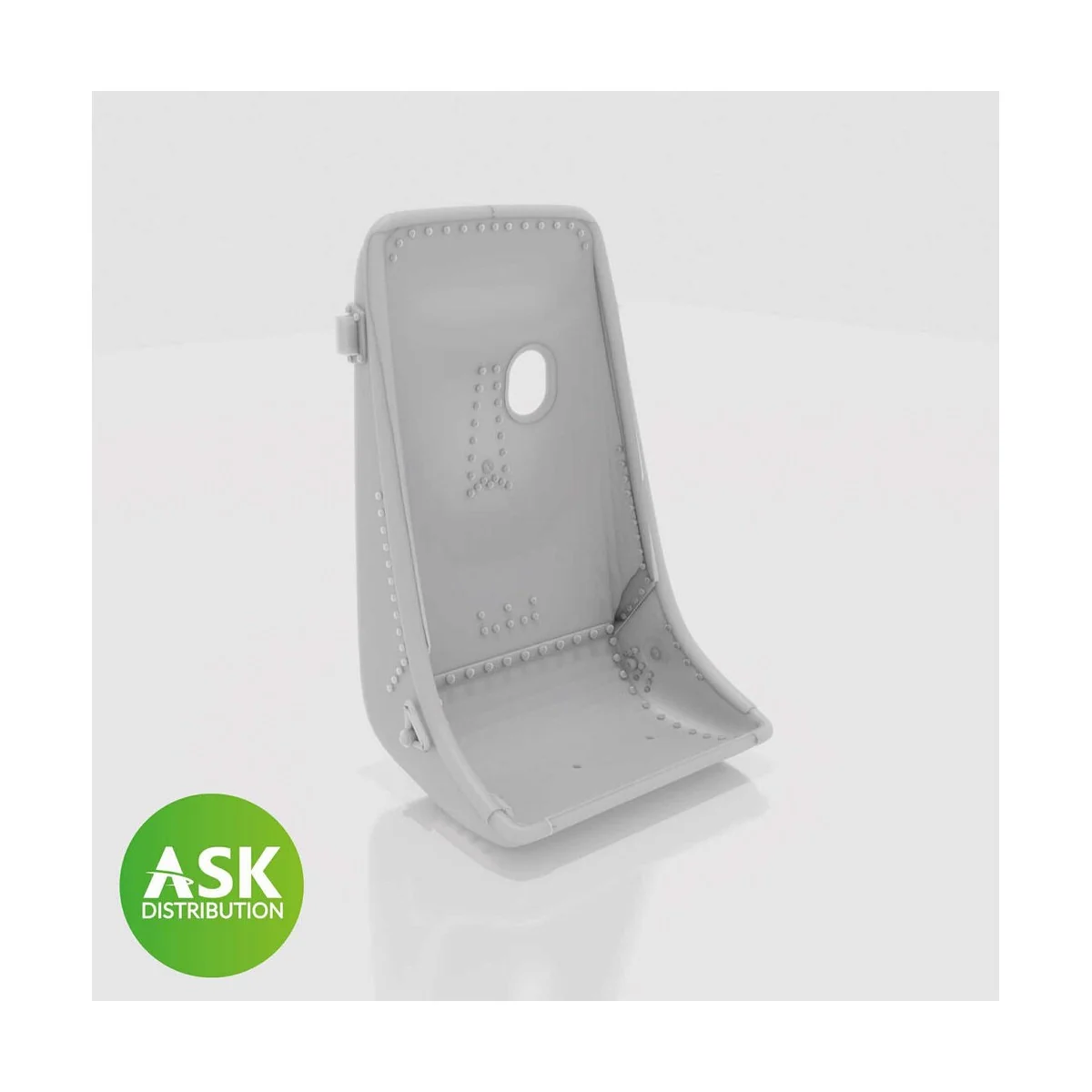 Messerschmitt P.1101 Seat (Me 163 type) excluding Seat belts - 3D p...