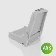 Messerschmitt Me 262 - Seat with seat belts for Tamiya, 1/48 - Art ...