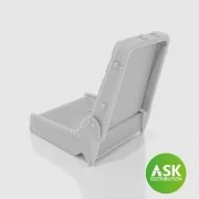 Messerschmitt Me 262 - Seat excluding seat belts for Tamiya - Art S...