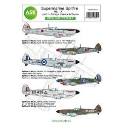 Spitfire Mk.IXc and Mk.IXe part 1 - Greece, Türkiye, Burma, 1/72 - ...