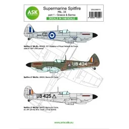 Spitfire Mk.IXc and Mk.IXe part 1 - Greece, Burma (limited edition)...